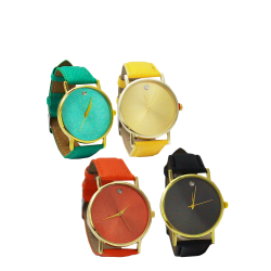 Buy 4 In 1 Bundle Offer Wins Fashion Collection Unisex Watches, W05